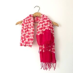 GAP New Pink Tie-dye Scarf